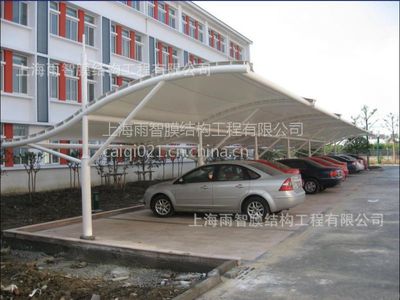 膜結構停車棚工程設計及施工全解析